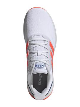 Zapatilla Adidas Runfalcon Blanco/Naranja Hombre