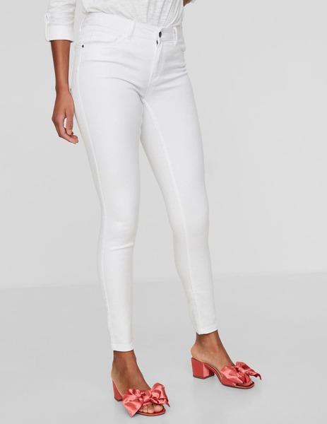 Gallery pantal%c3%b3n vero moda seven white shape up jeans  6 