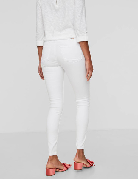 Gallery pantal%c3%b3n vero moda seven white shape up jeans  3 