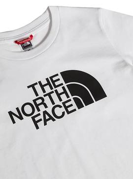 Camiseta The North Face Easy Blanco Niño y Niña