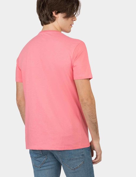 Gallery camiseta rosa manga corta tiffosi mantelo para hombre 1  3 