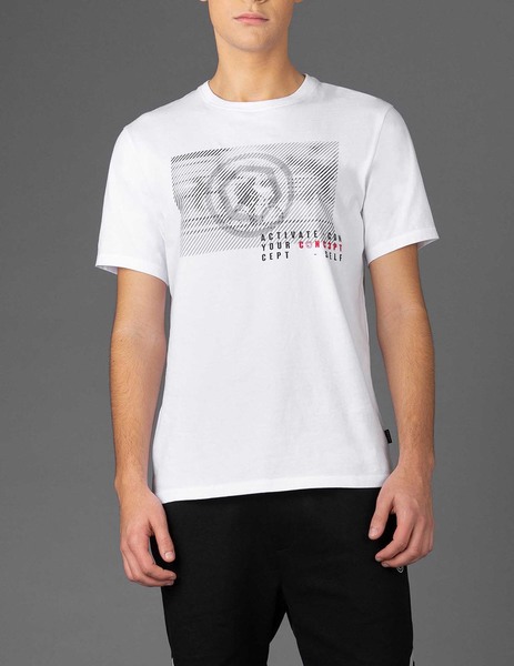 Gallery camiseta blanca concept copley tiffosi para hombre 2