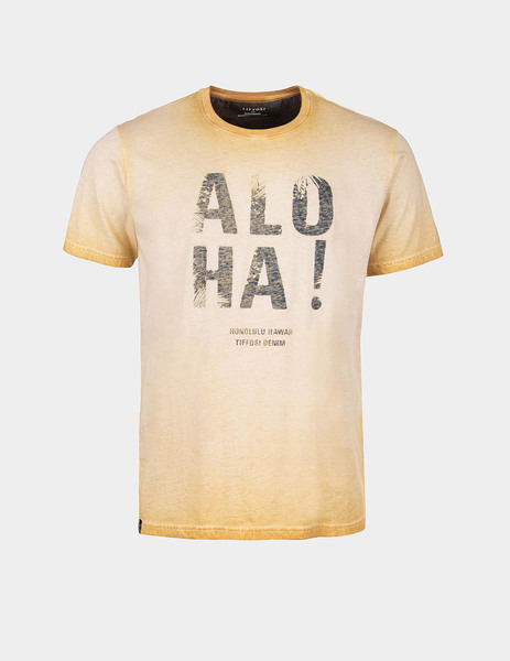Gallery camiseta chanute aloha amarilla tiffosi para hombre 3