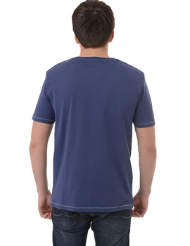 Camiseta azul zapatillas manga corta Gendive para hombre