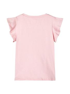 Camiseta Name It Dara Rosa para Niña